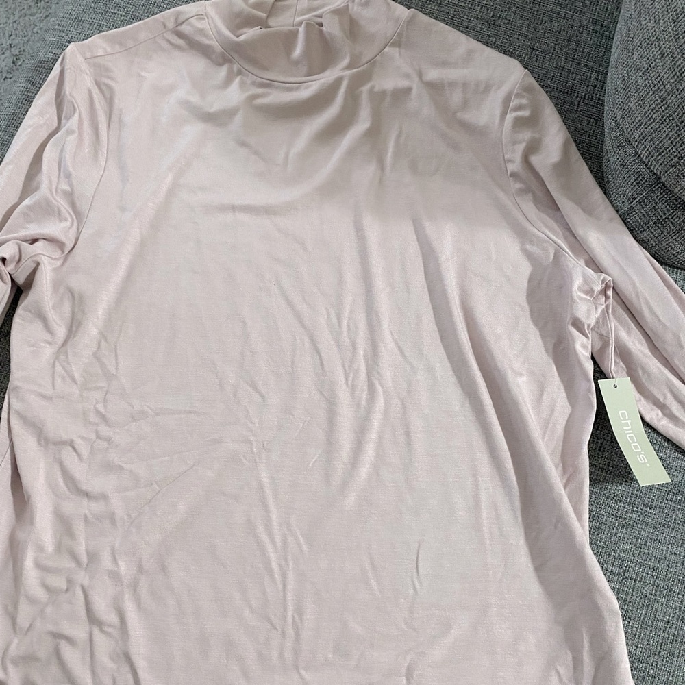 Chico’s long sleeve light pink